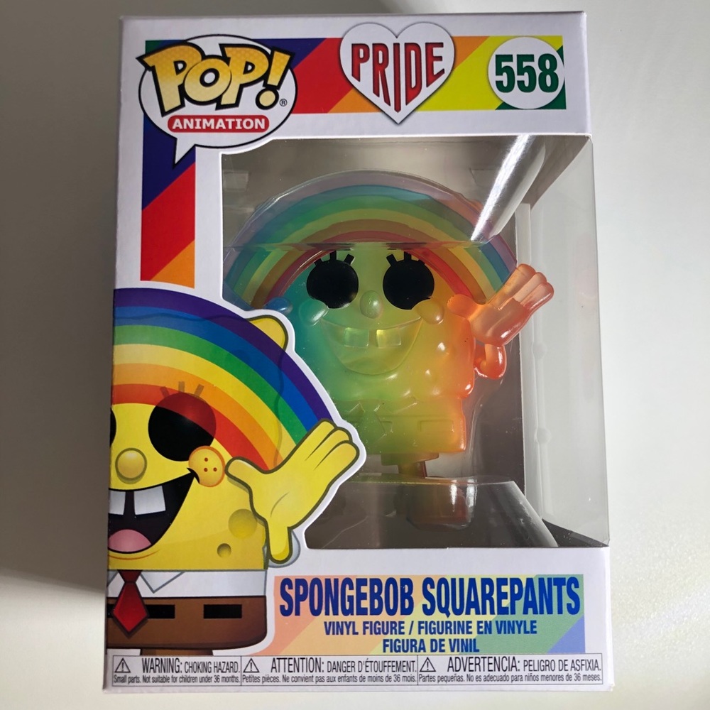‼️PRICE DROP‼️ 🎉Host Pick 4/14🎉Funko POP! Animation PRIDE Spongebob Squarepants